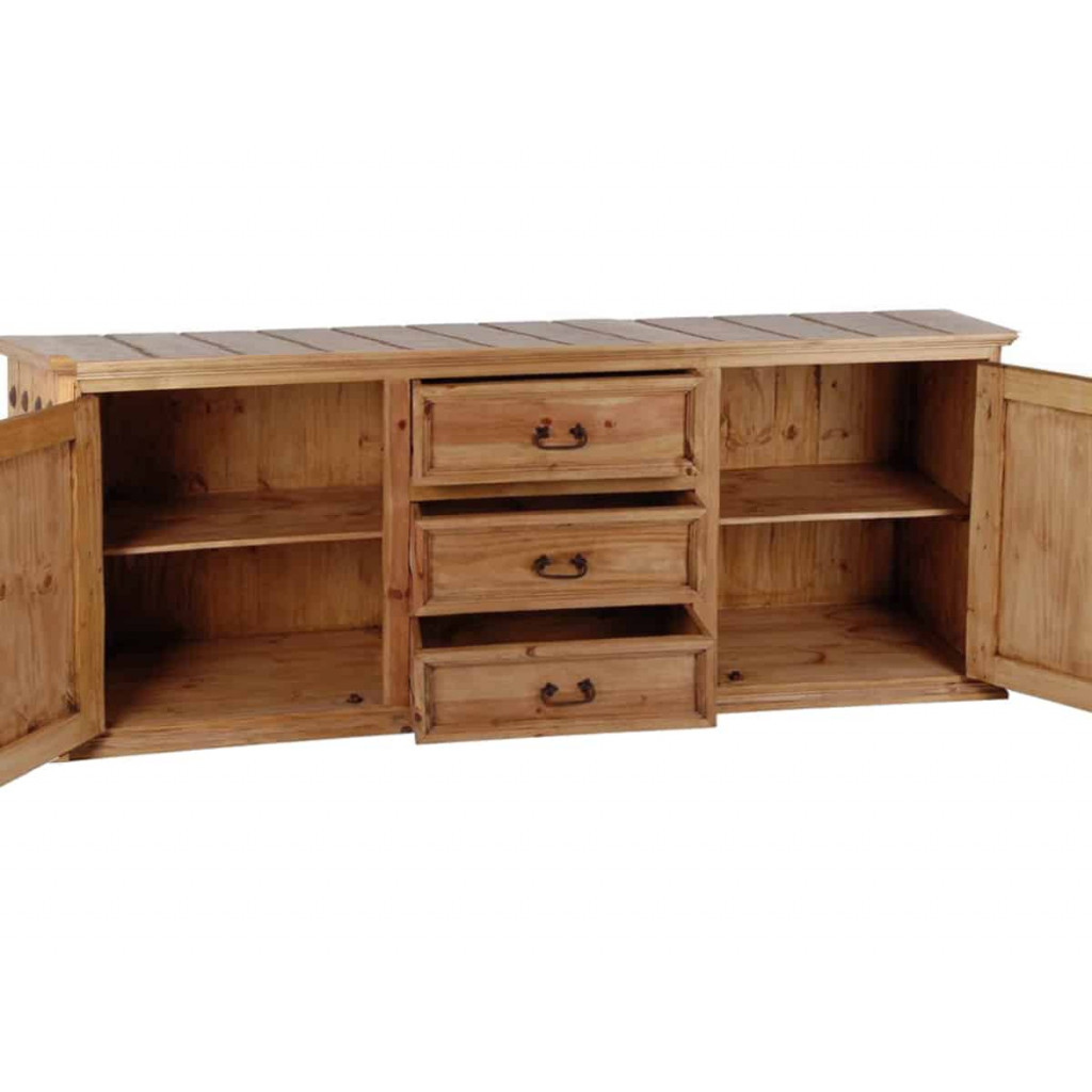 Sideboard Mexico Möbel Landhaus Pinie Honig