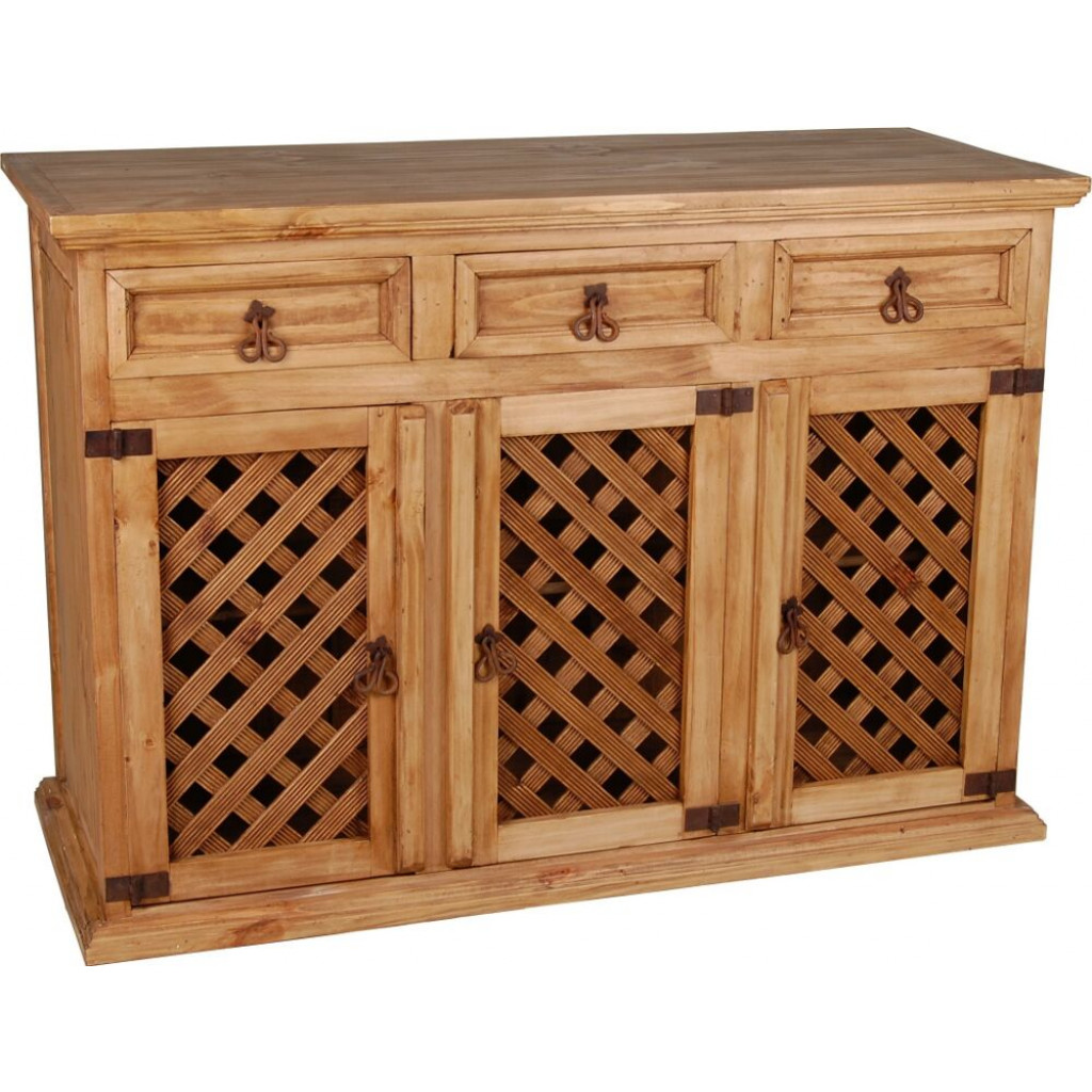 Sideboard Mexico Möbel Landhaus Pinie Honig