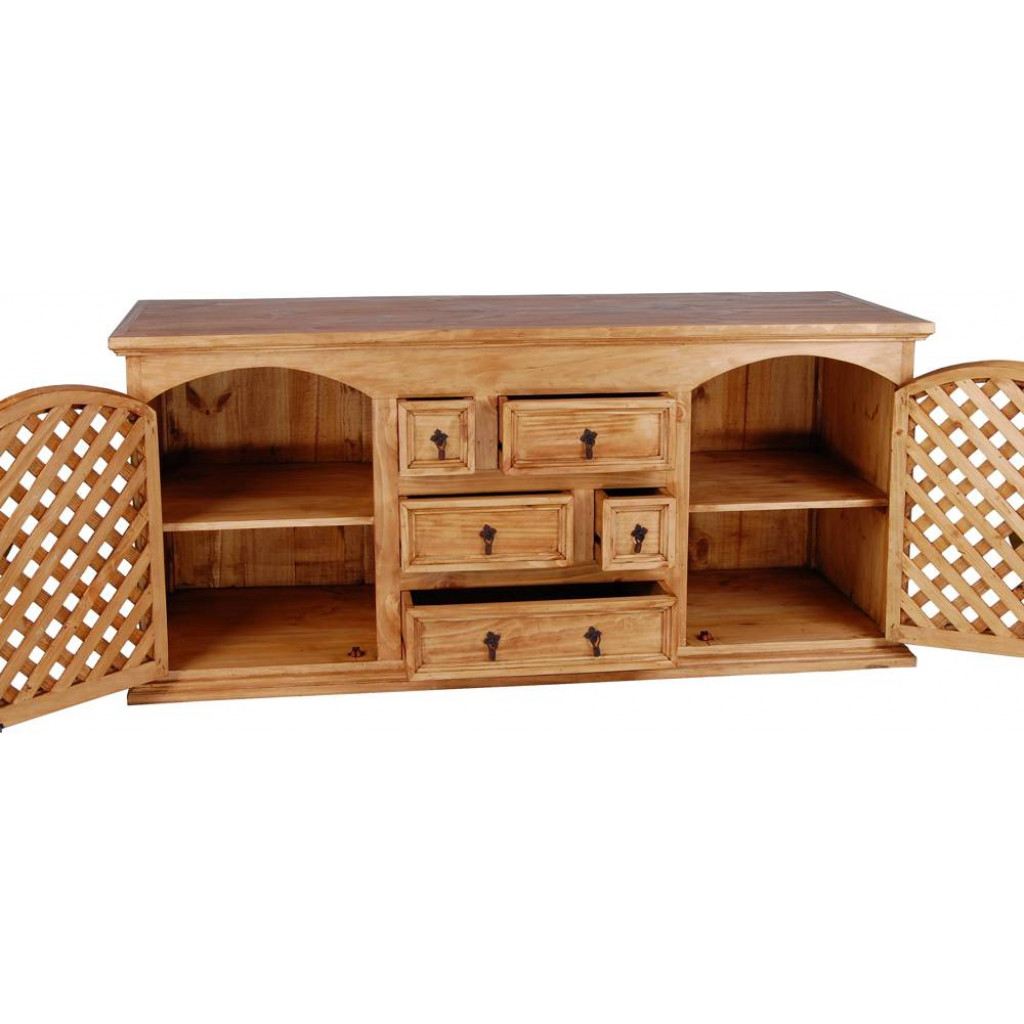 Sideboard Mexico Möbel Landhaus Pinie Honig