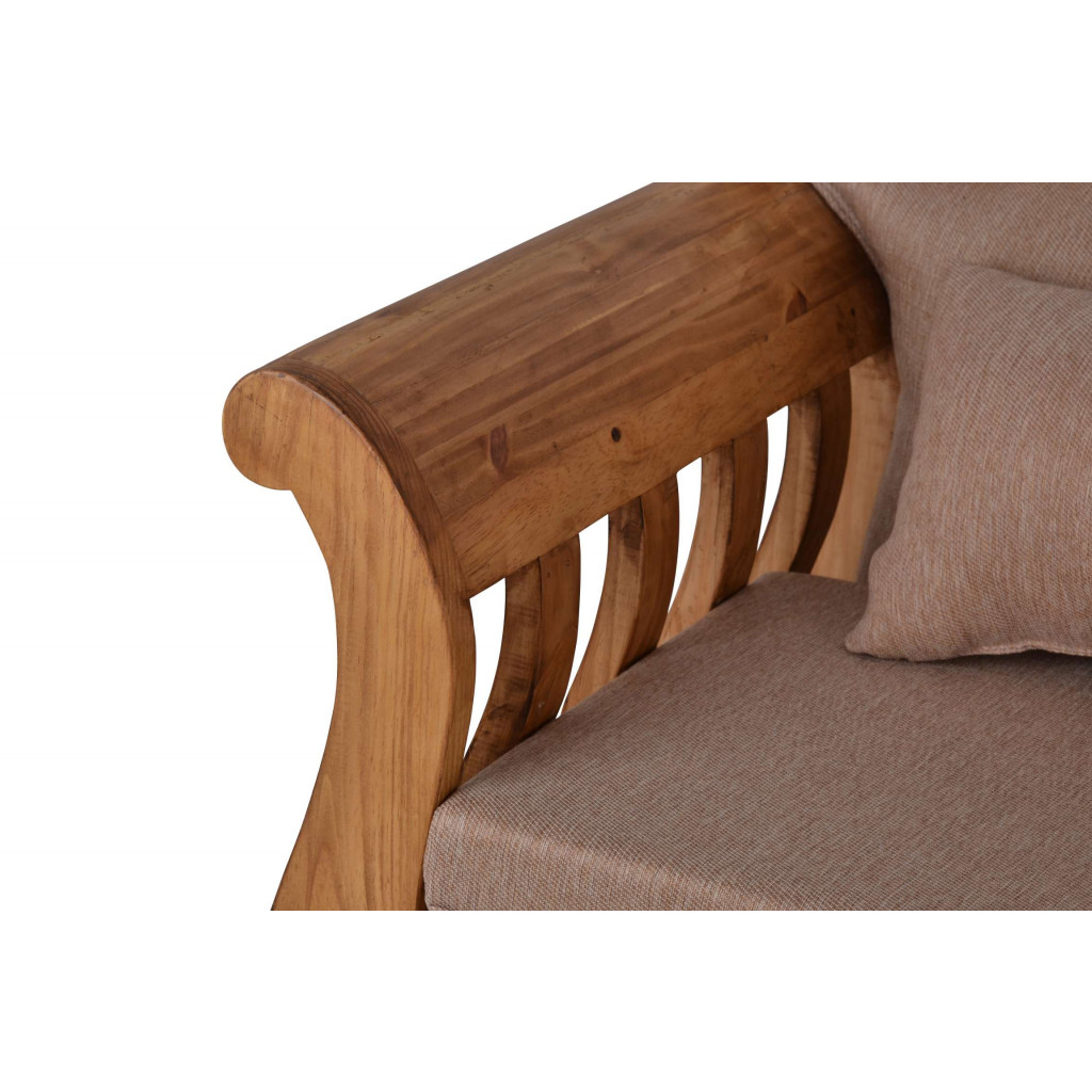 Sofa Mexico Möbel Landhaus Pinie Honig