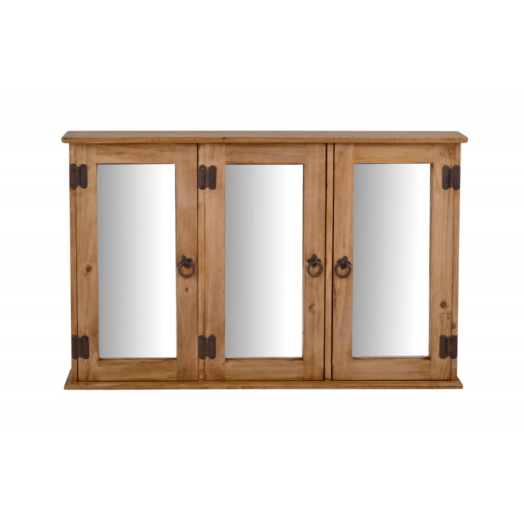 Spiegel Mexico Möbel Landhaus Pinie Honig