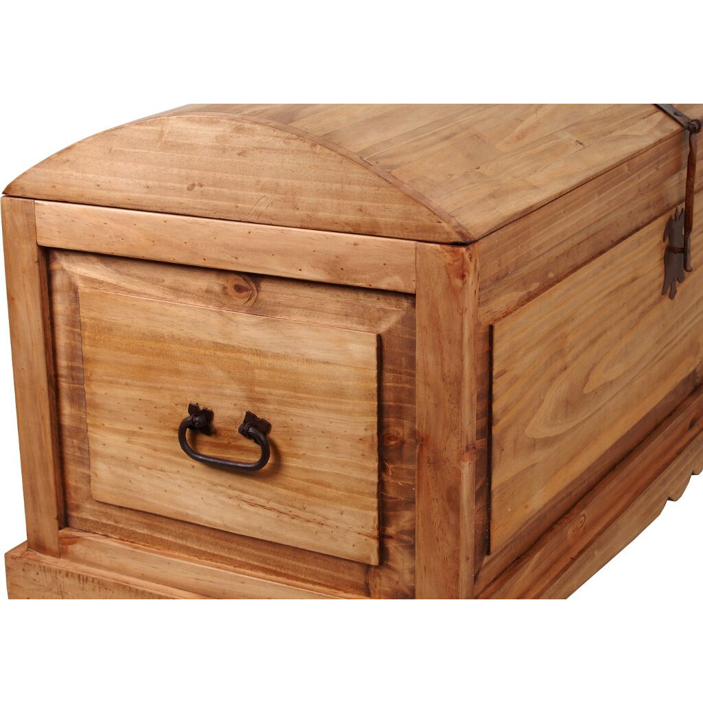 Truhe Mexico Möbel Landhaus Pinie Honig