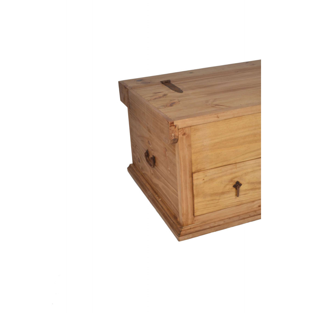 Truhentisch Mexico Möbel Landhaus Pinie Honig