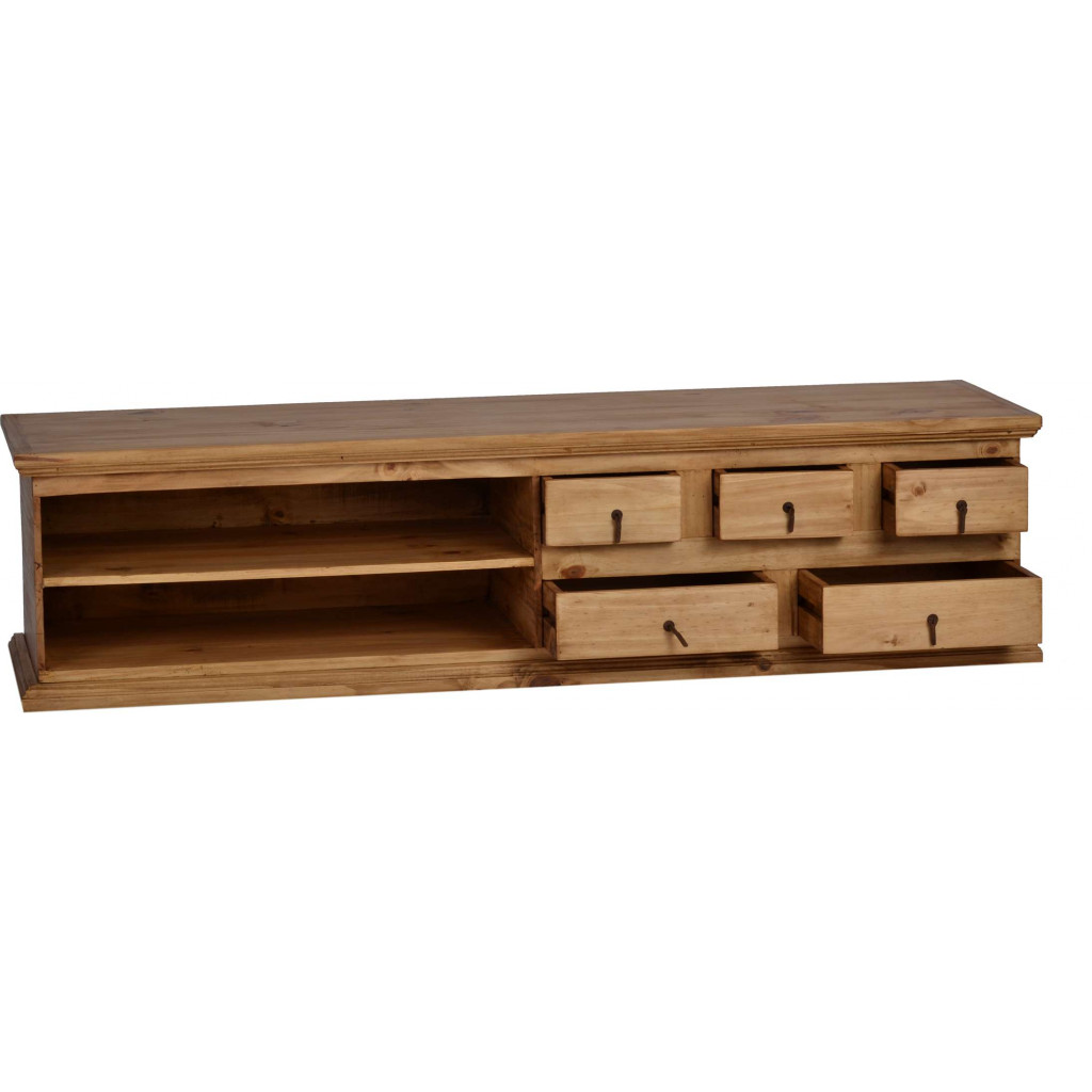 TV-Kommode Mexico Möbel Landhaus Pinie Honig