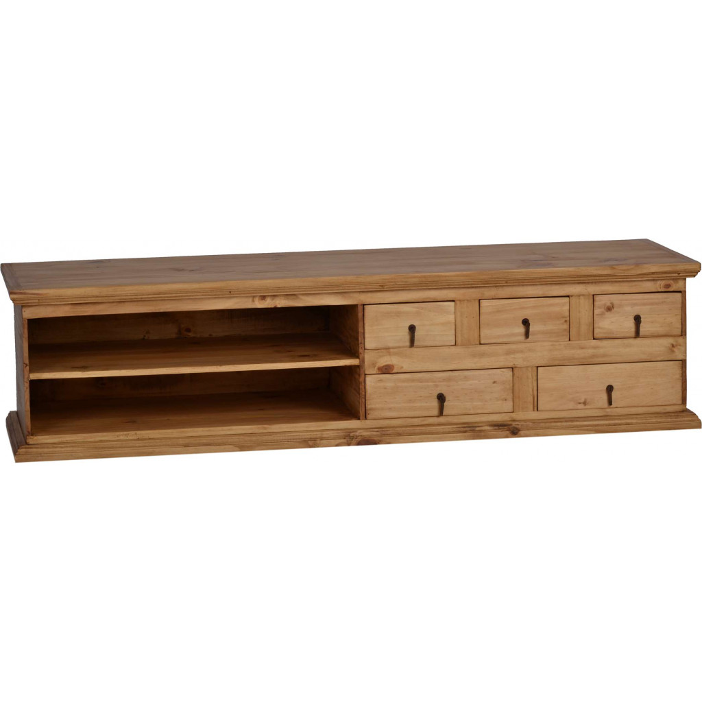 TV-Kommode Mexico Möbel Landhaus Pinie Honig