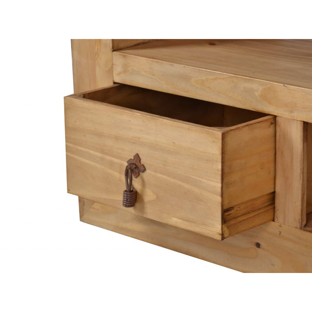 TV-Kommode Mexico Möbel Landhaus Pinie Honig