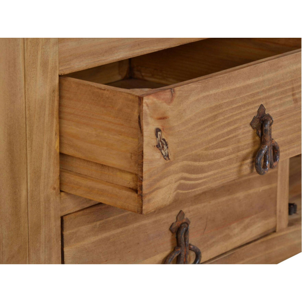 TV-Kommode Mexico Möbel Landhaus Pinie Honig