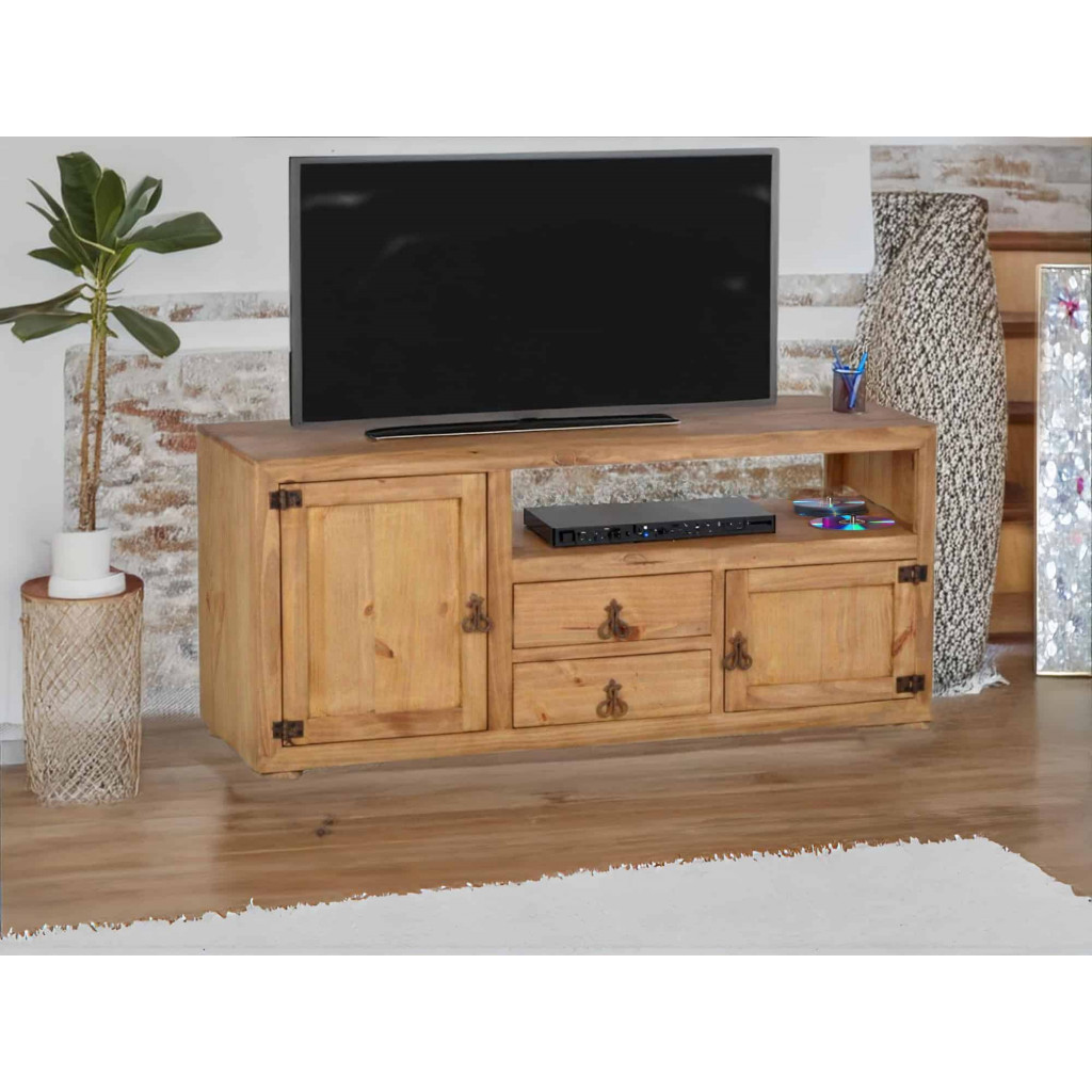 TV-Kommode Mexico Möbel Landhaus Pinie Honig