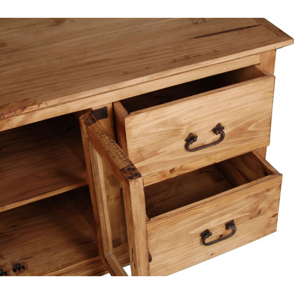 TV-Kommode Mexico Möbel Landhaus Pinie Honig