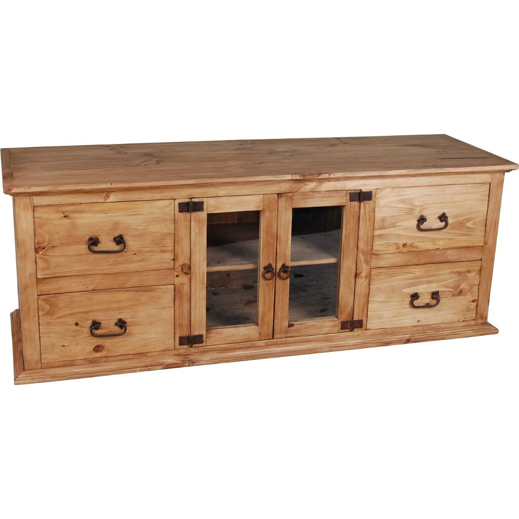 TV-Kommode Mexico Möbel Landhaus Pinie Honig