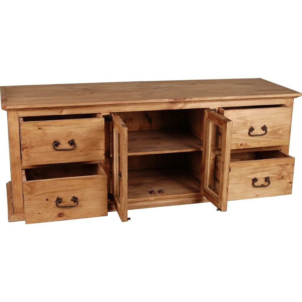 TV-Kommode Mexico Möbel Landhaus Pinie Honig