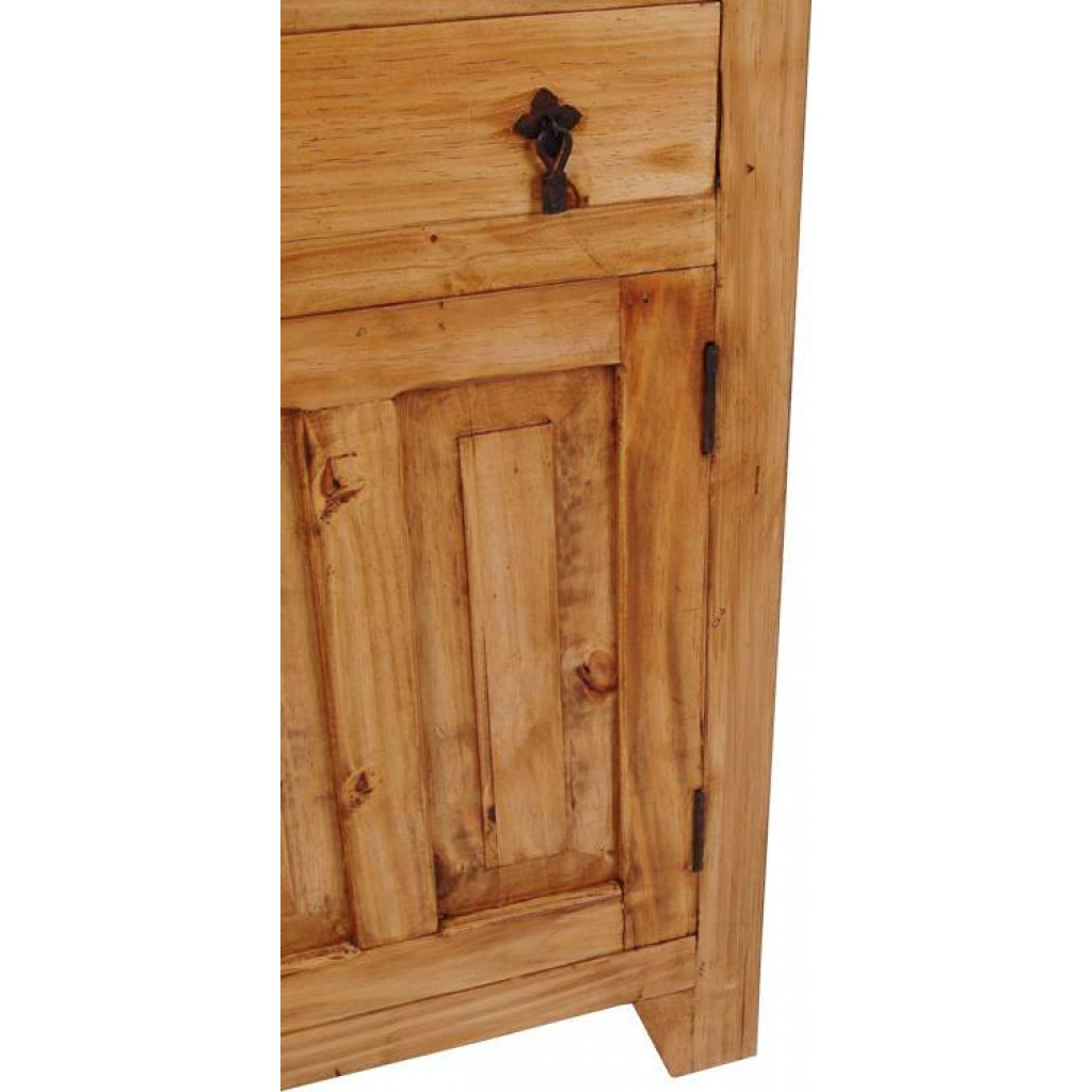 Vitrine Mexico Möbel Landhaus Pinie Honig 10034 6
