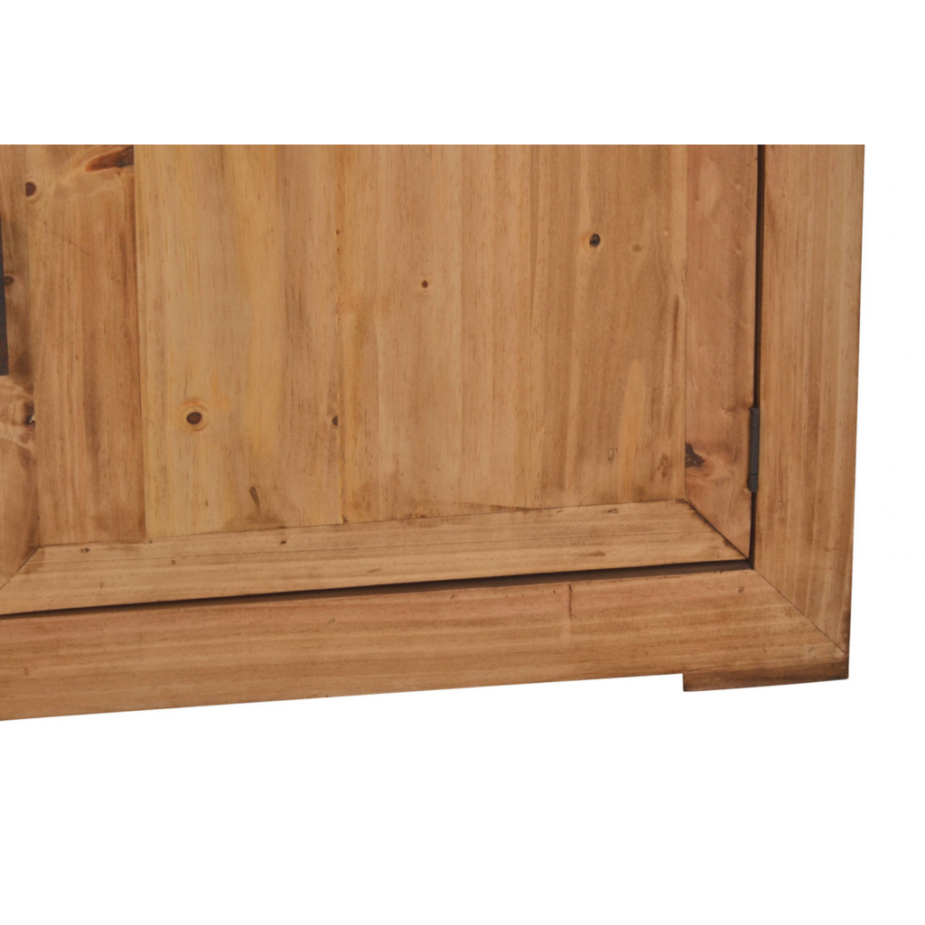 Vitrine Mexico Möbel Landhaus Pinie Honig