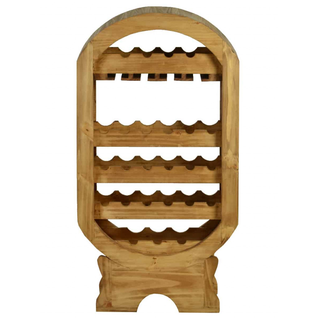 Weinregal Mexico Möbel Landhaus Pinie Honig