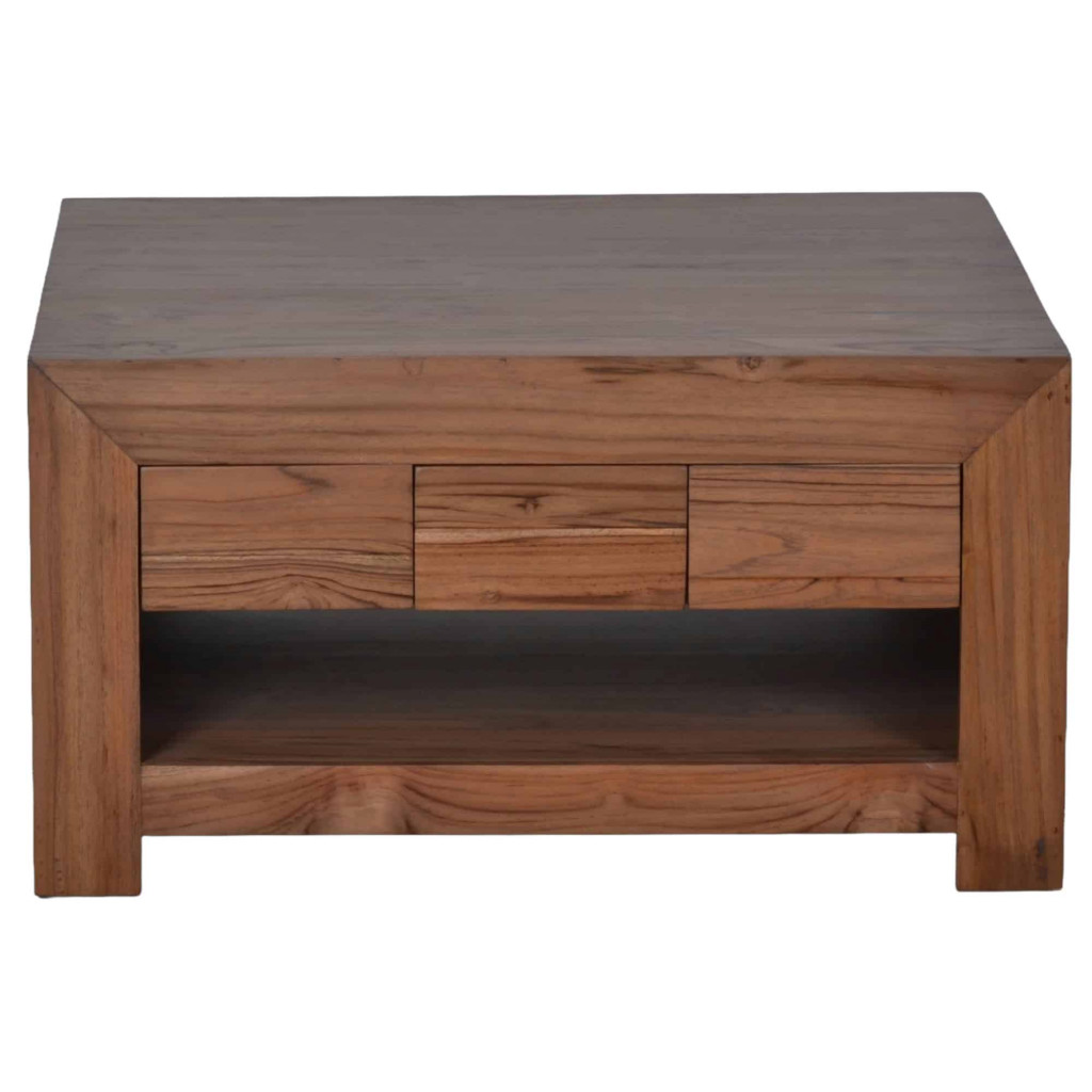 Couchtisch Maharaja Modern Massivholz Teak Braun