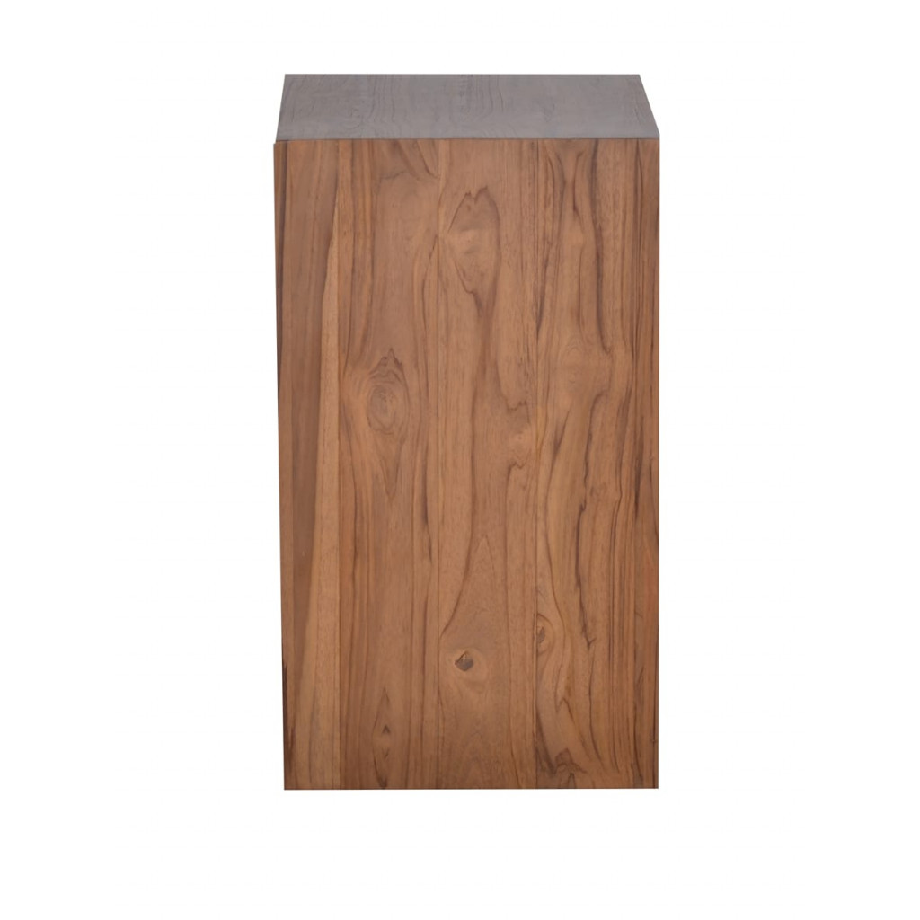 Nachttisch Maharaja Modern Teak Dunkelbraun