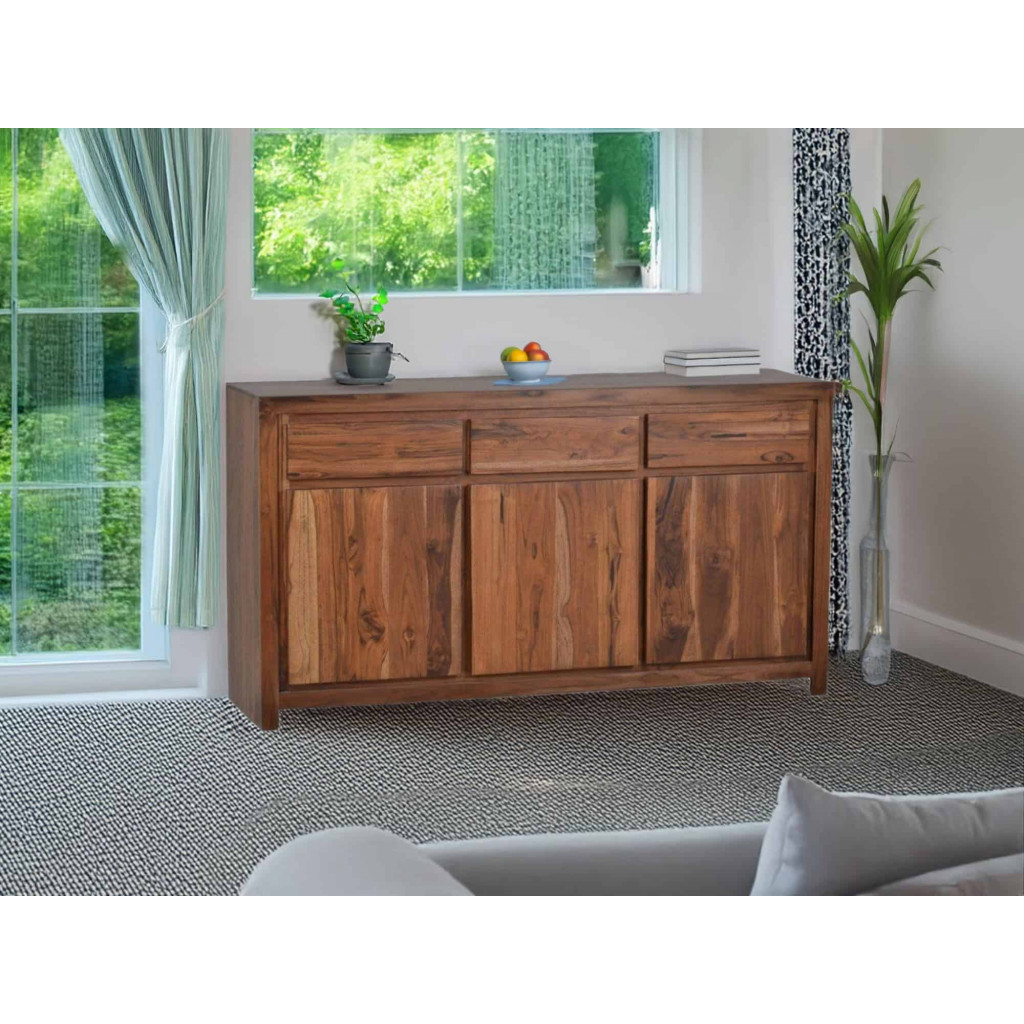 Sideboard Maharaja Modern Teak Braun