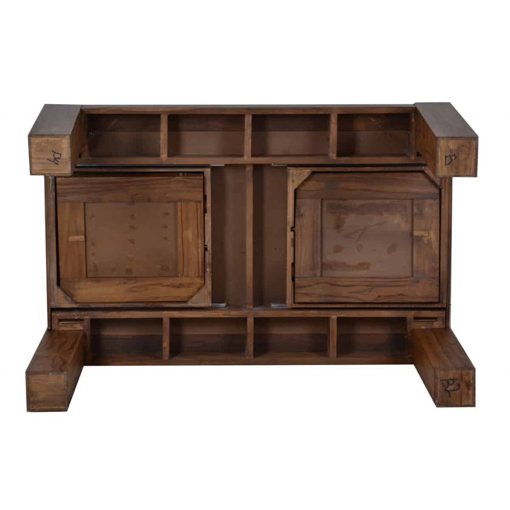 Esstisch Mumba Modern Teak Braun