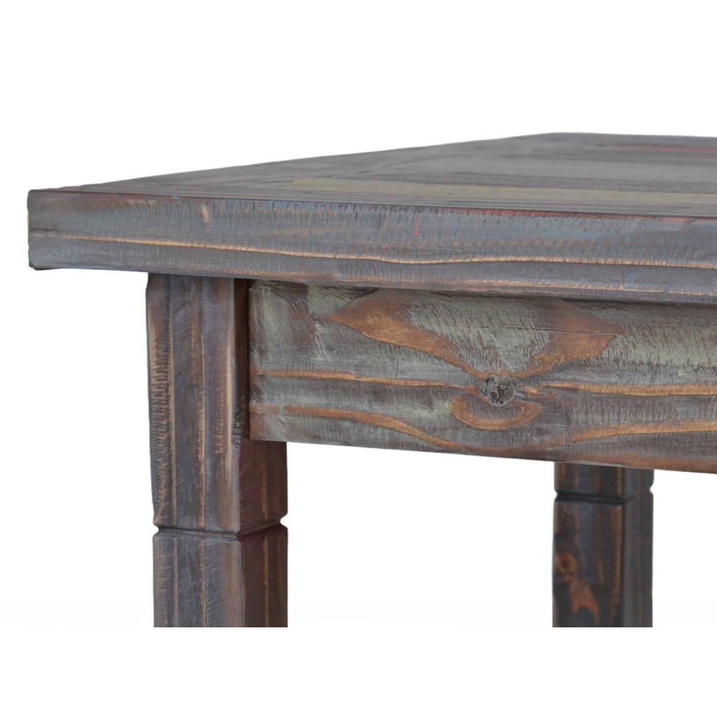 Esstisch Cancun Shabby Chic Massivholz Pinie Bunt