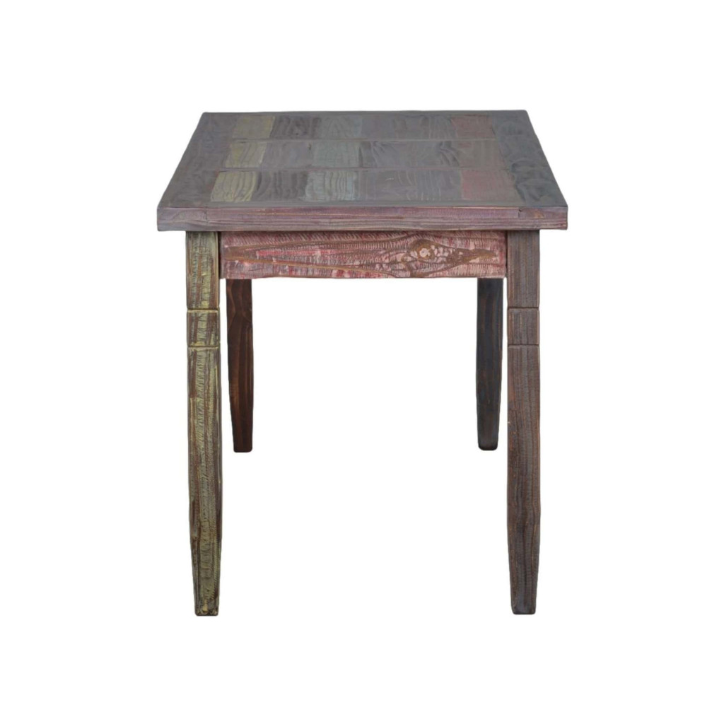 Esstisch Cancun Shabby Chic Massivholz Pinie Bunt