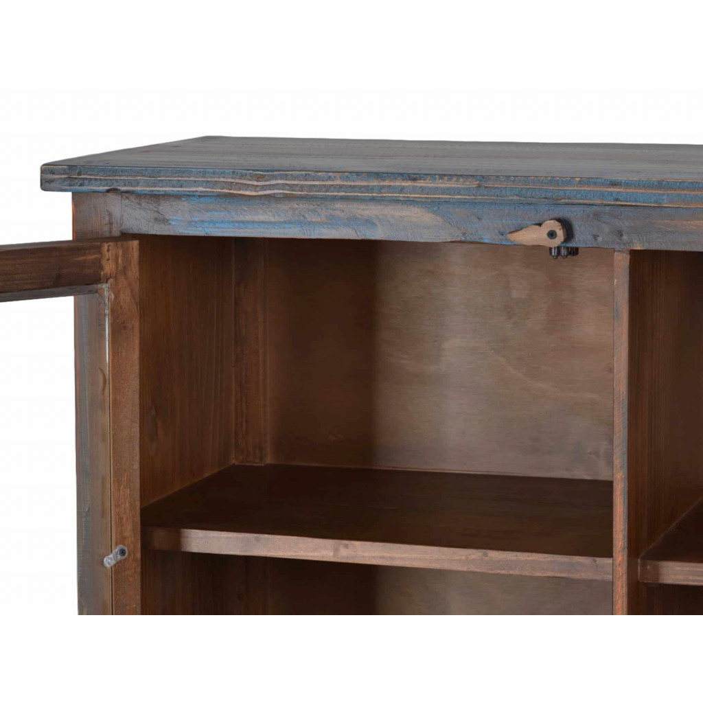 Highboard Cancun Shabby Chic Pinie Bunt