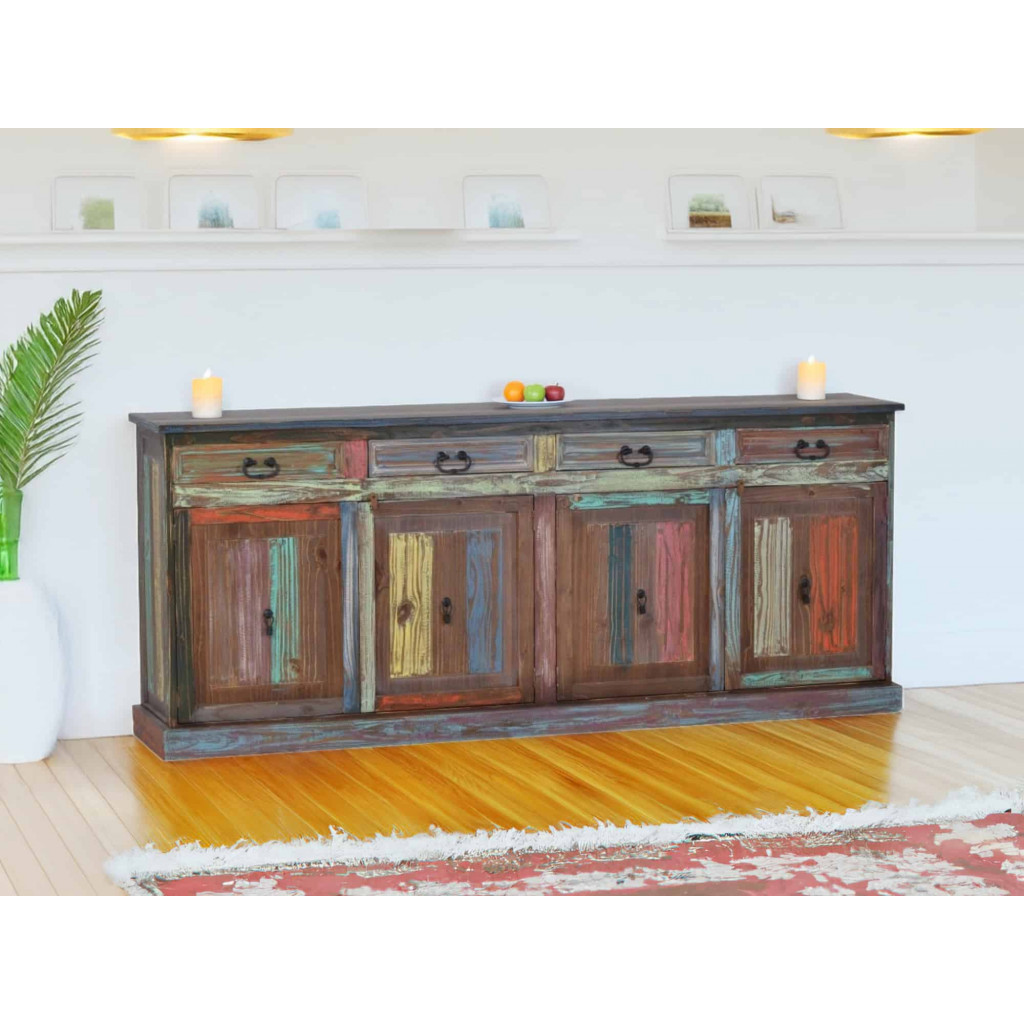 Sideboard Cancun Shabby Chic Pinie Bunt