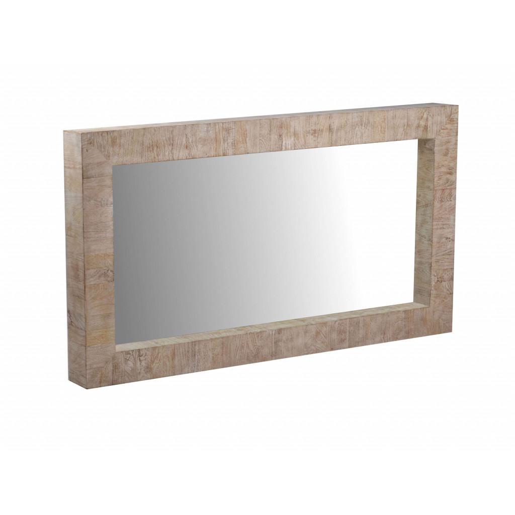 Spiegel Suri Landhaus Mango Grau