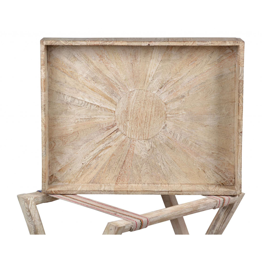 Tablett Suri Landhaus Mango Grau