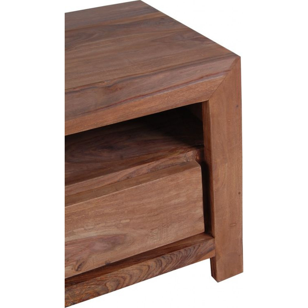 TV-Kommode Maharaja Modern Sheesham Sheesham natur