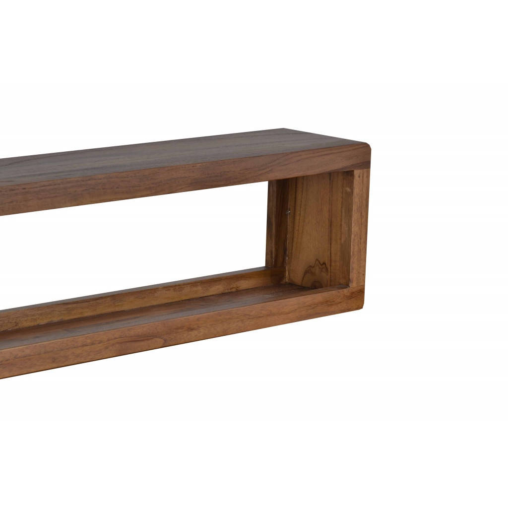 Regal Tamesi Modern Teak Dunkelbraun