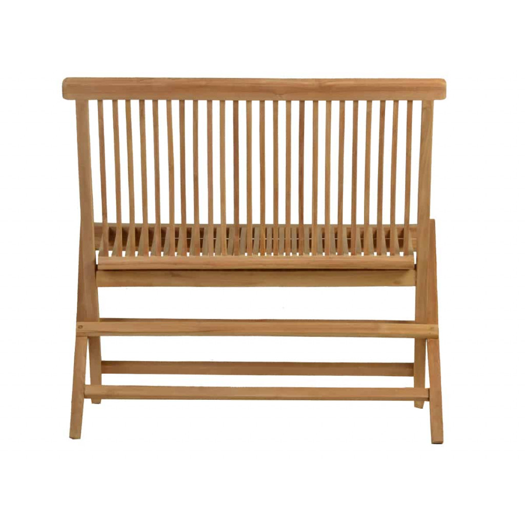 Gartenbank  Gartenmöbel Outdoor Modern Teak Honig