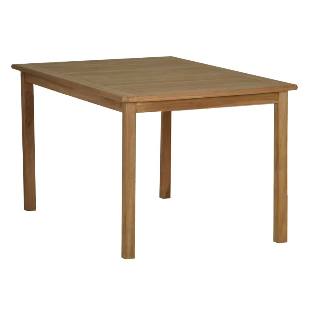 Gartentisch  Gartenmöbel Outdoor Modern Teak Honig 70086 1