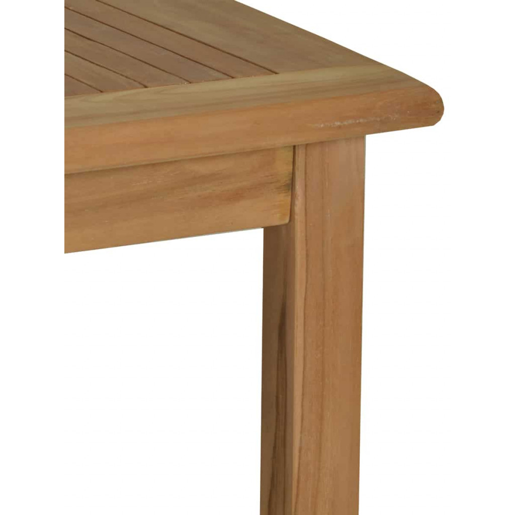 Gartentisch  Gartenmöbel Outdoor Modern Teak Honig 70086 6