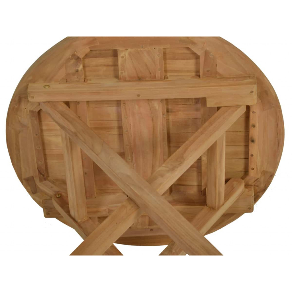 Gartentisch  Gartenmöbel Outdoor Modern Teak Honig