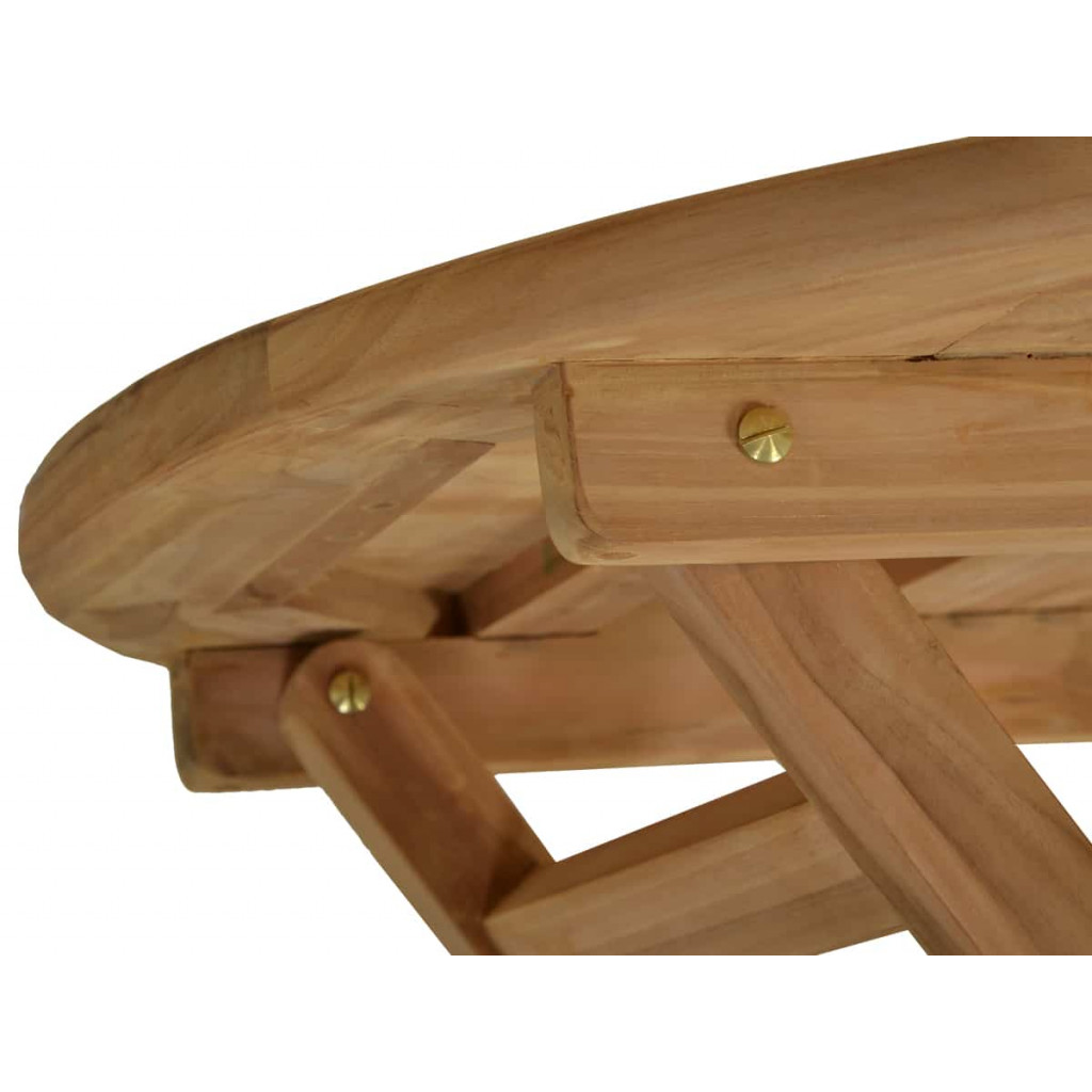 Gartentisch  Gartenmöbel Outdoor Modern Teak Honig