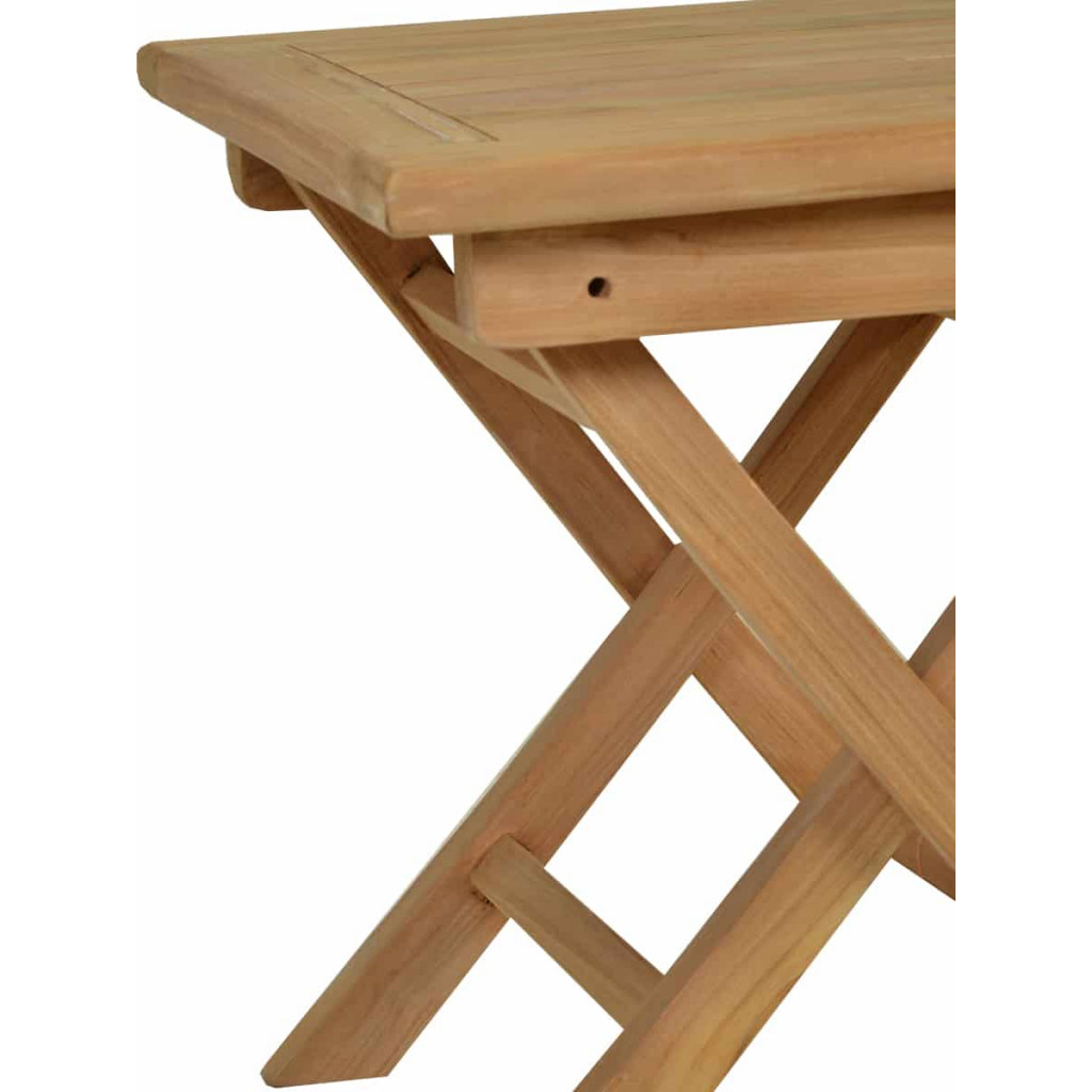 Gartentisch  Gartenmöbel Outdoor Modern Teak Honig