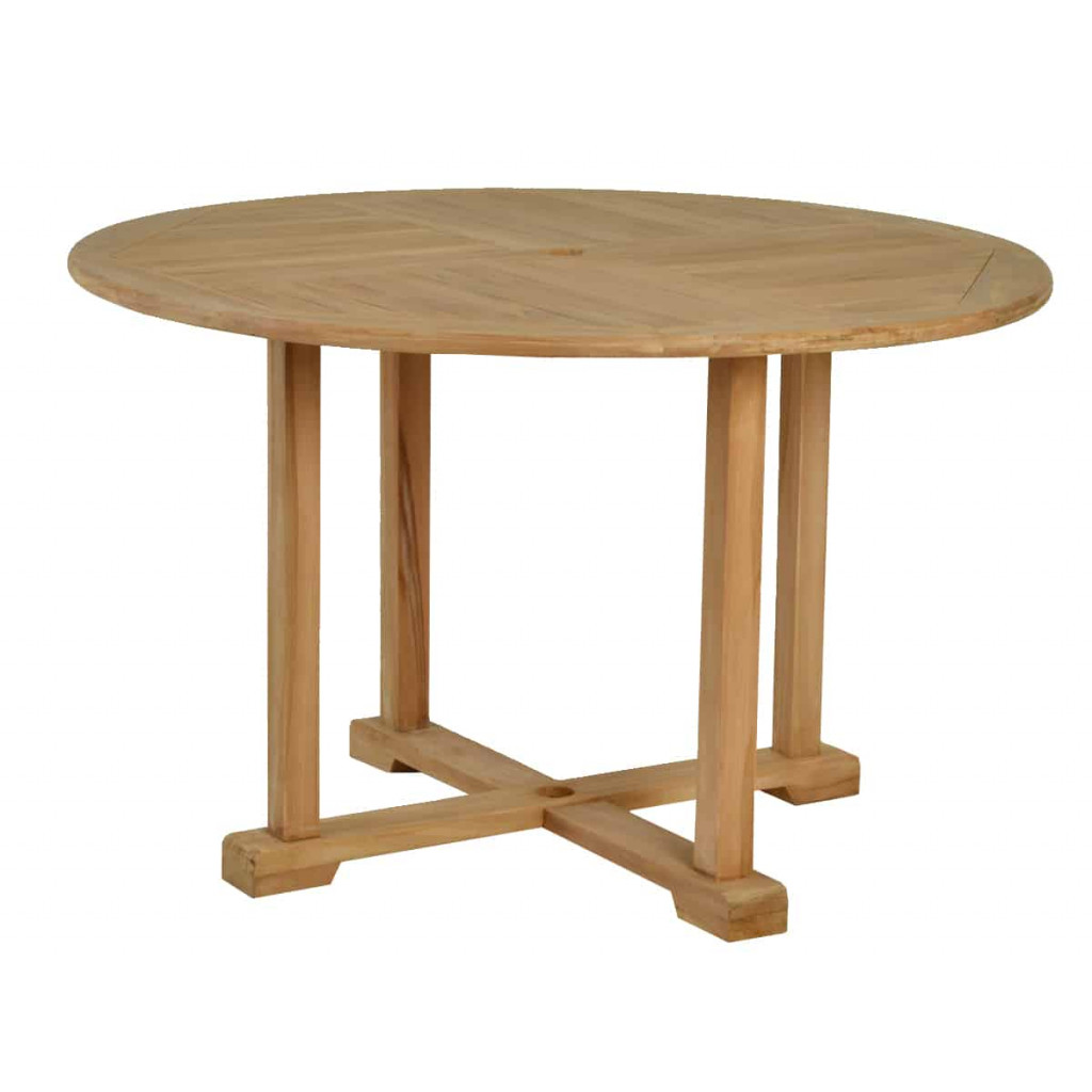 Gartentisch  Gartenmöbel Outdoor Modern Teak Honig