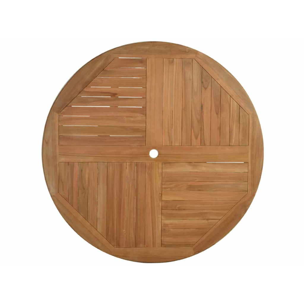 Gartentisch  Gartenmöbel Outdoor Modern Teak Honig