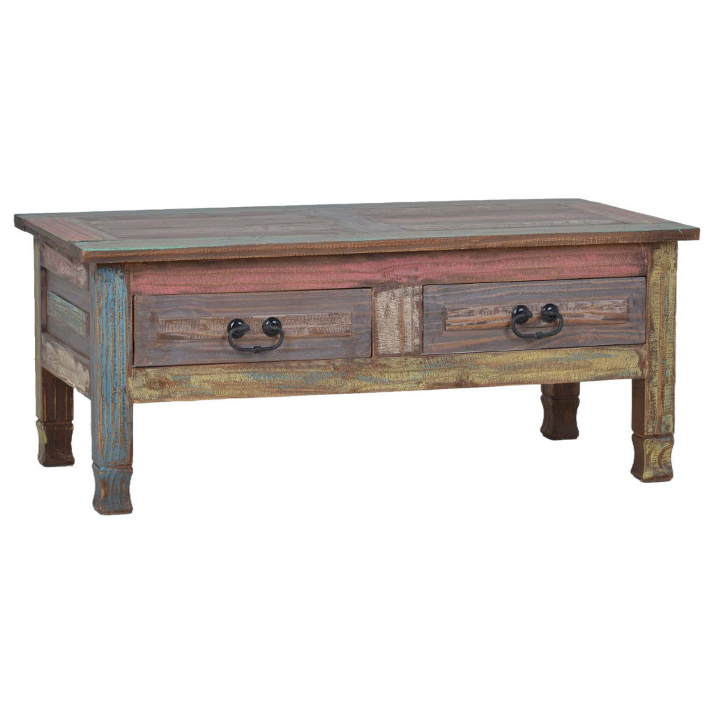 Couchtisch Cancun Shabby Chic Pinie Bunt