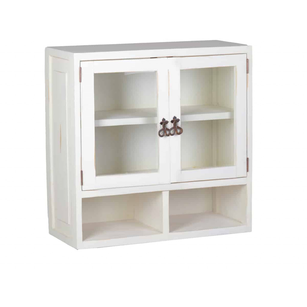 Hängeschrank Mexico Möbel Landhaus Pinie Weiß