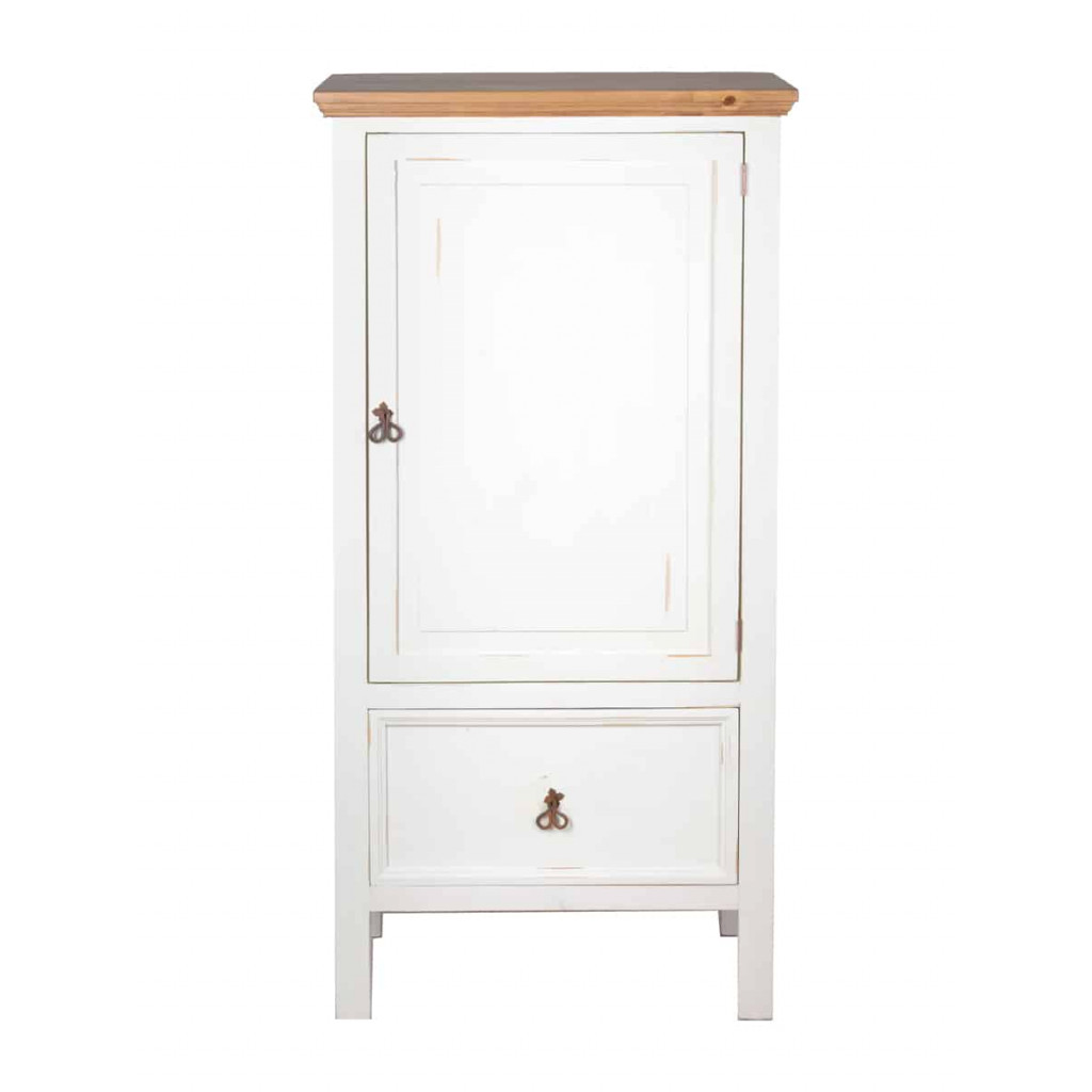 Küchenmodul Mexico Möbel Landhaus Massivholz Pinie Weiß