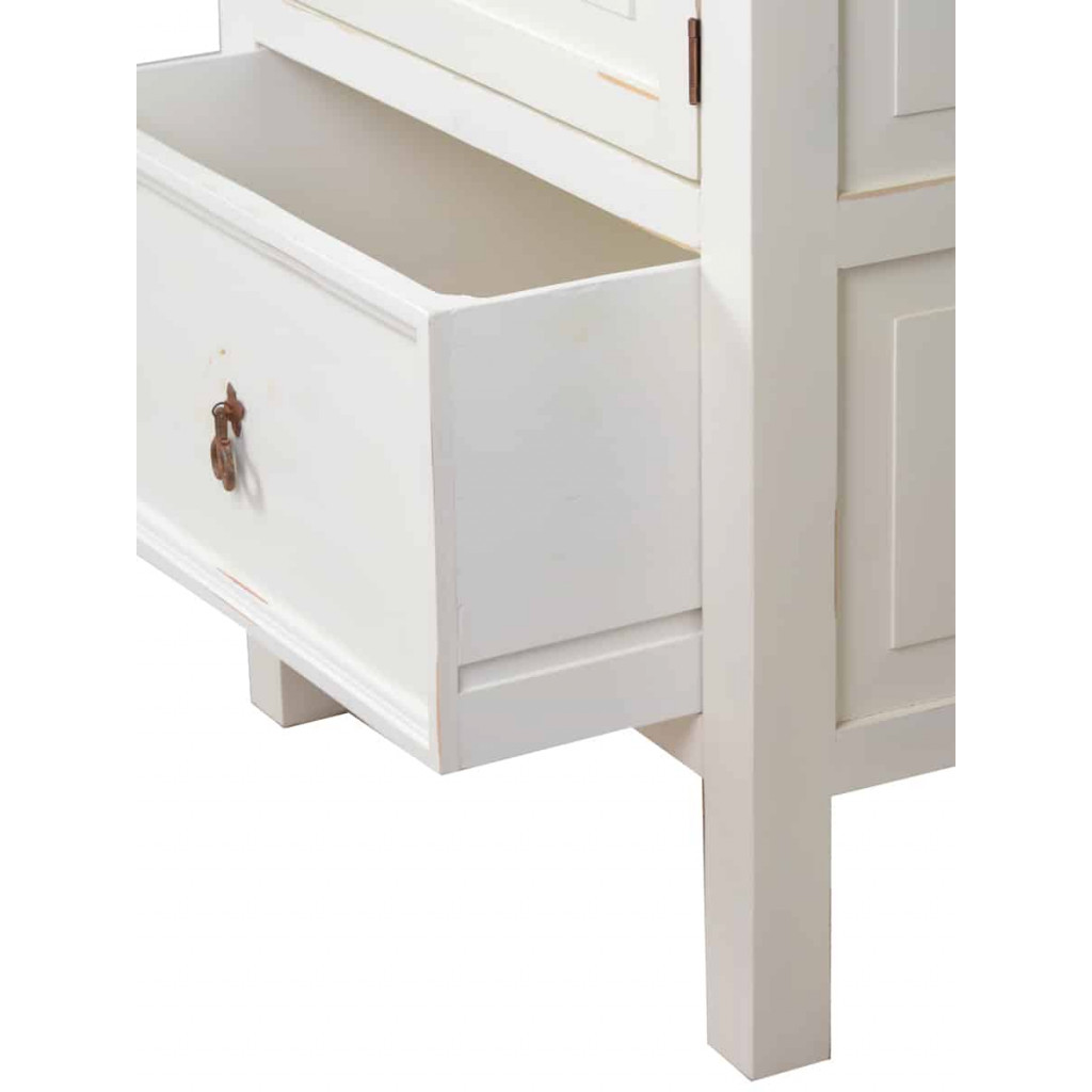 Küchenmodul Mexico Möbel Landhaus Massivholz Pinie Weiß