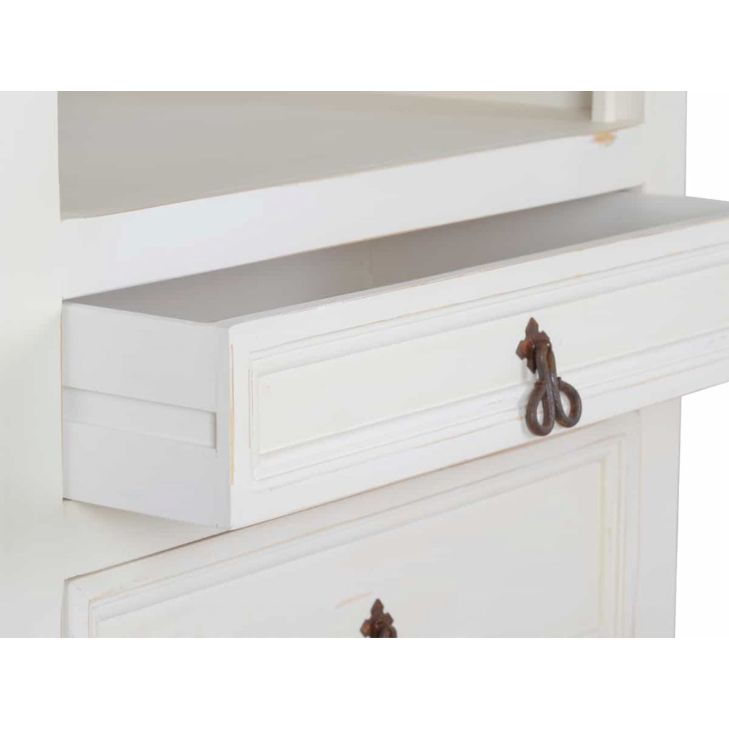 Küchenmodul Mexico Möbel Landhaus Pinie Weiß