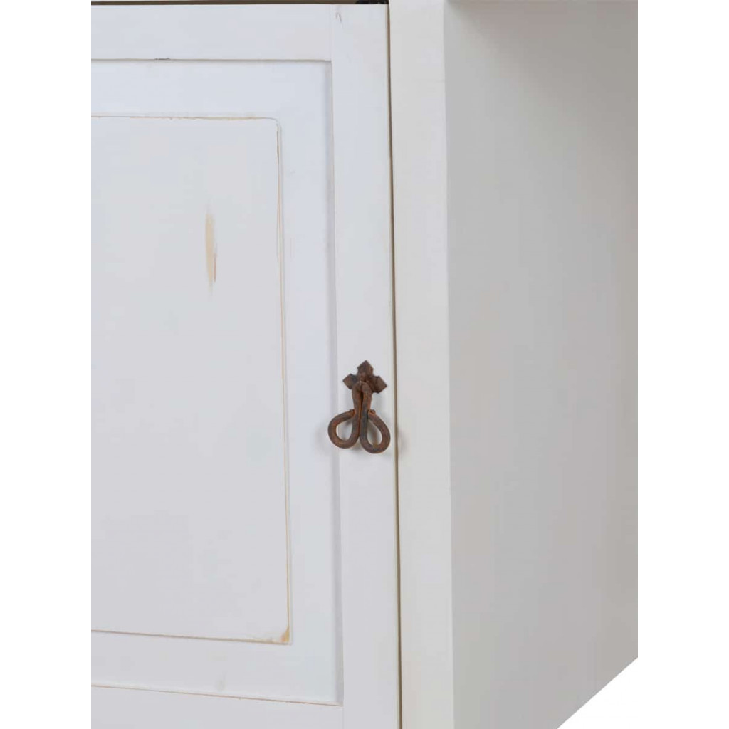 Küchenmodul Mexico Möbel Landhaus Pinie Weiß