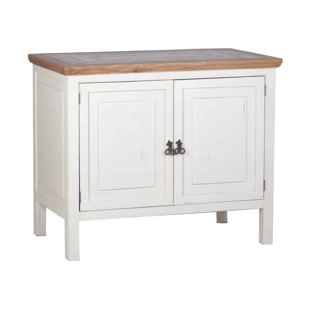 Küchenmodul Mexico Möbel Landhaus Pinie Weiß