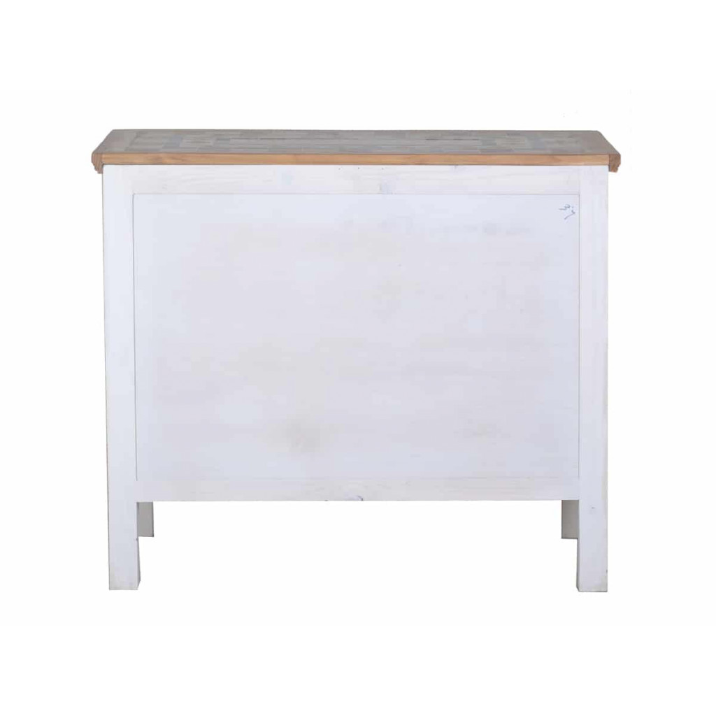 Küchenmodul Mexico Möbel Landhaus Pinie Weiß