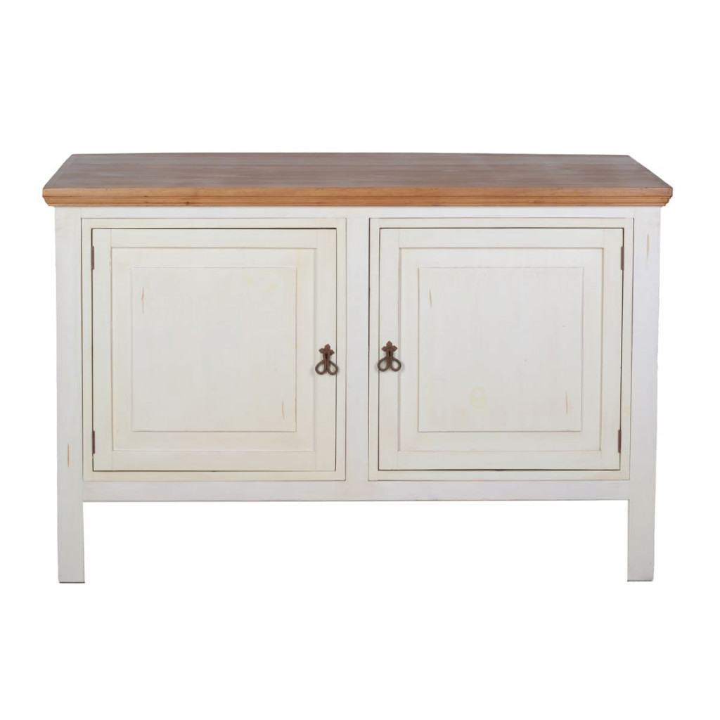 Küchenmodul Mexico Möbel Landhaus Pinie Weiß