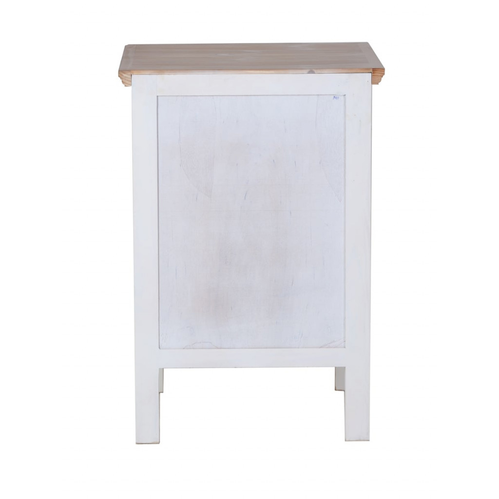 Küchenmodul Mexico Möbel Landhaus Pinie Weiß