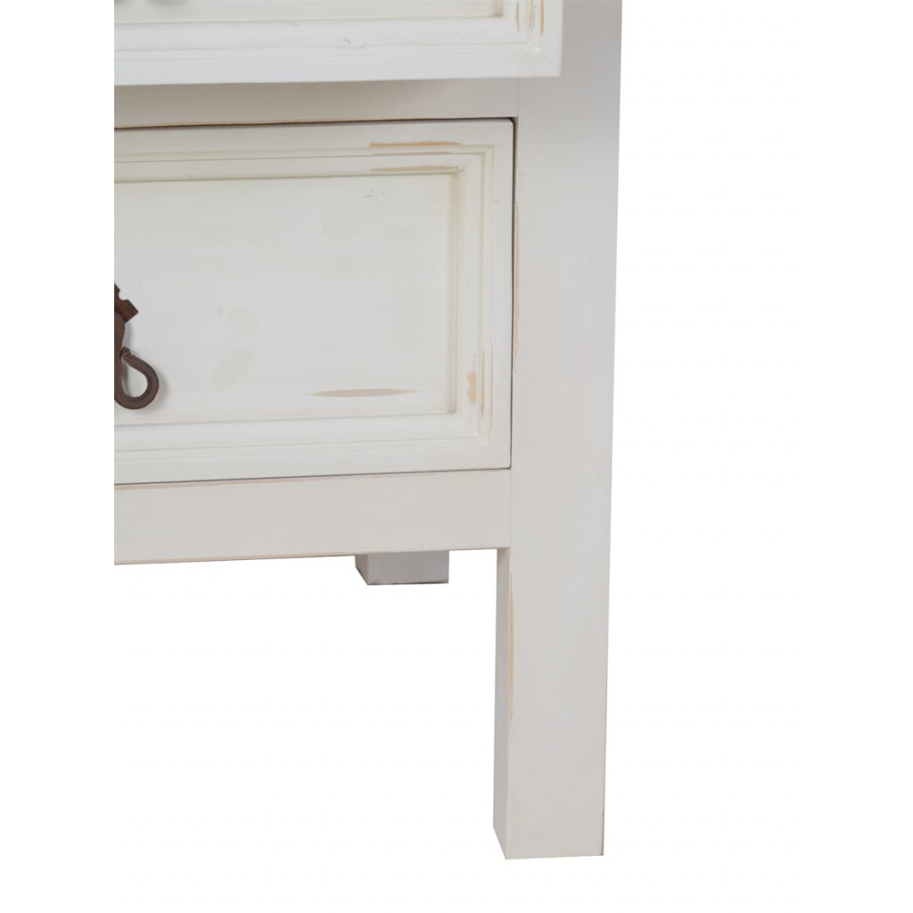 Küchenmodul Mexico Möbel Landhaus Pinie Weiß