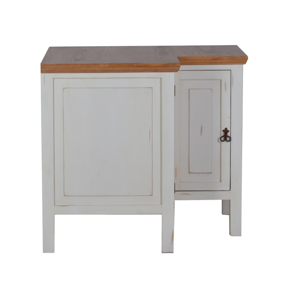 Küchenmodul Mexico Möbel Landhaus Pinie Weiß